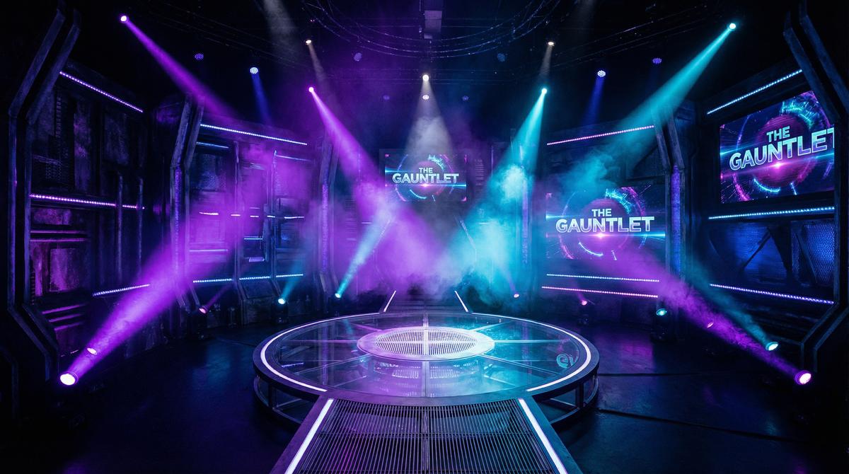 Gameshow-Atmosphäre