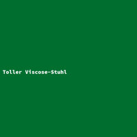 Toller Viscose-Stuhl