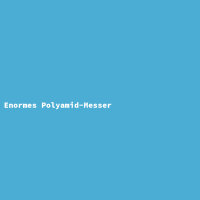 Enormes Polyamid-Messer