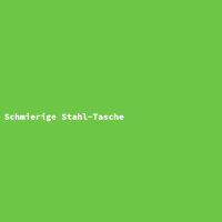 Schmierige Stahl-Tasche