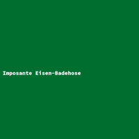 Imposante Eisen-Badehose