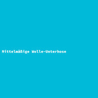 Mittelmäßige Wolle-Unterhose