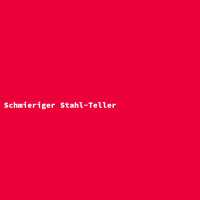 Schmieriger Stahl-Teller