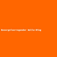 Besorgniserregender Wolle-Ring