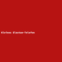 Kleines Elastan-Telefon