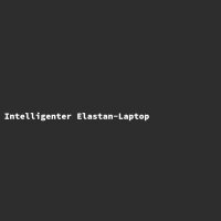 Intelligenter Elastan-Laptop