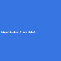 Gigantischer Eisen-Schal