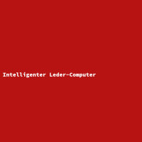 Intelligenter Leder-Computer