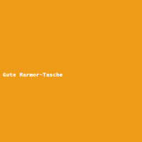 Gute Marmor-Tasche
