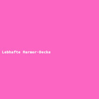 Lebhafte Marmor-Decke