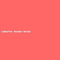 Lebhafte Marmor-Decke
