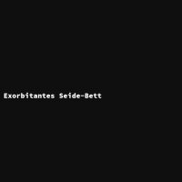 Exorbitantes Seide-Bett