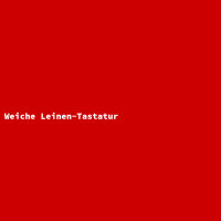 Weiche Leinen-Tastatur